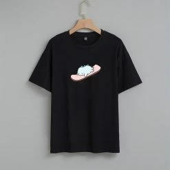 Apparel Kawaii Tato Sleep Skateboarding Unisex Tee | NEW 7 Apparel Kawaii Tato Sleep Skateboarding Unisex Tee | NEW