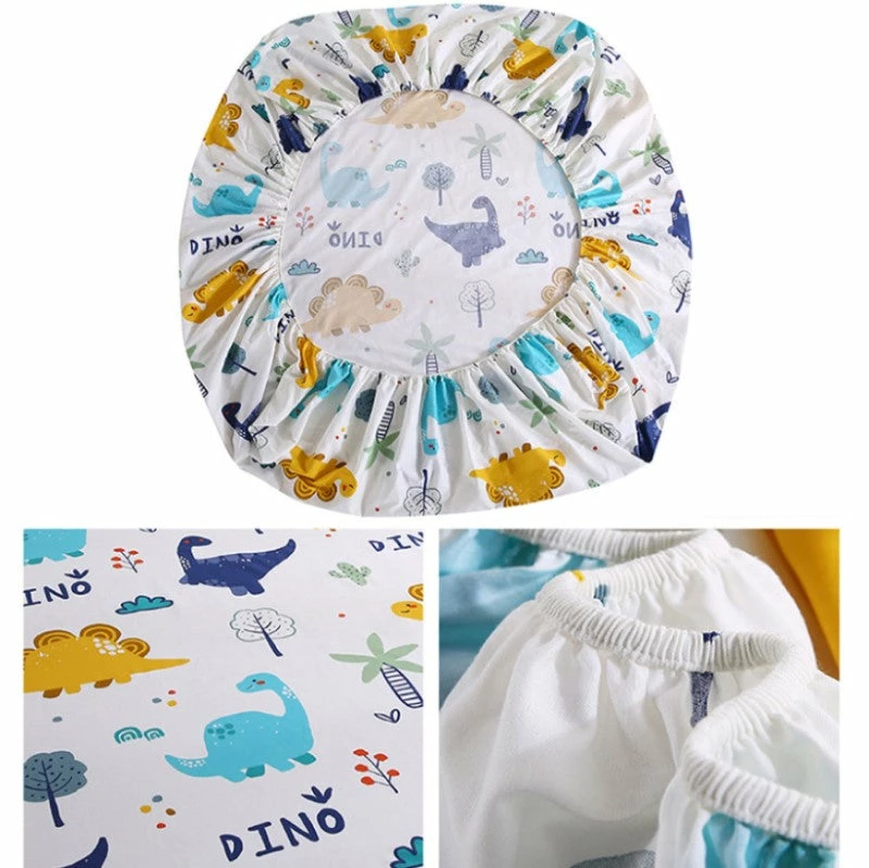 Home Decor Bed Sheets When Dinos Roam The Earth Cotton Fitted Sheet 2 13 Home Decor Bed Sheets When Dinos Roam The Earth Cotton Fitted Sheet 2