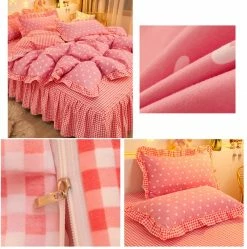Home Decor Bedding Sets Millions Of Hearts Kawaii Bedding Set
