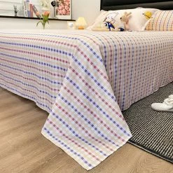 Home Decor Strawberry White Bear Space Cream Bedding Set Bedding Sets