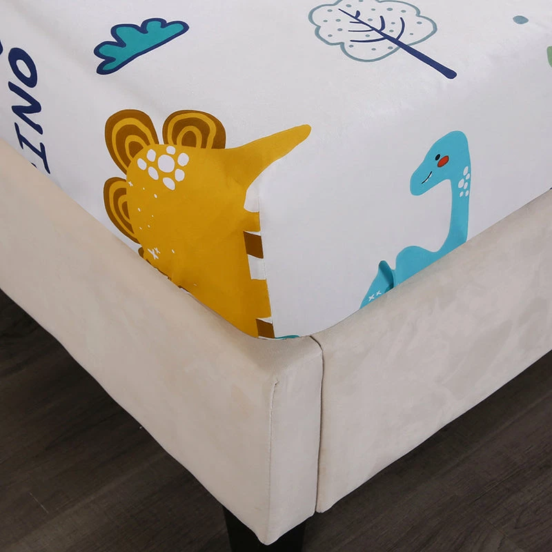 Home Decor Bed Sheets When Dinos Roam The Earth Cotton Fitted Sheet 2 10 Home Decor Bed Sheets When Dinos Roam The Earth Cotton Fitted Sheet 2