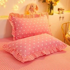 Home Decor Bedding Sets Millions Of Hearts Kawaii Bedding Set