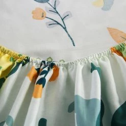 Home Decor When Dinos Roam The Earth Cotton Fitted Sheet Bed Sheets