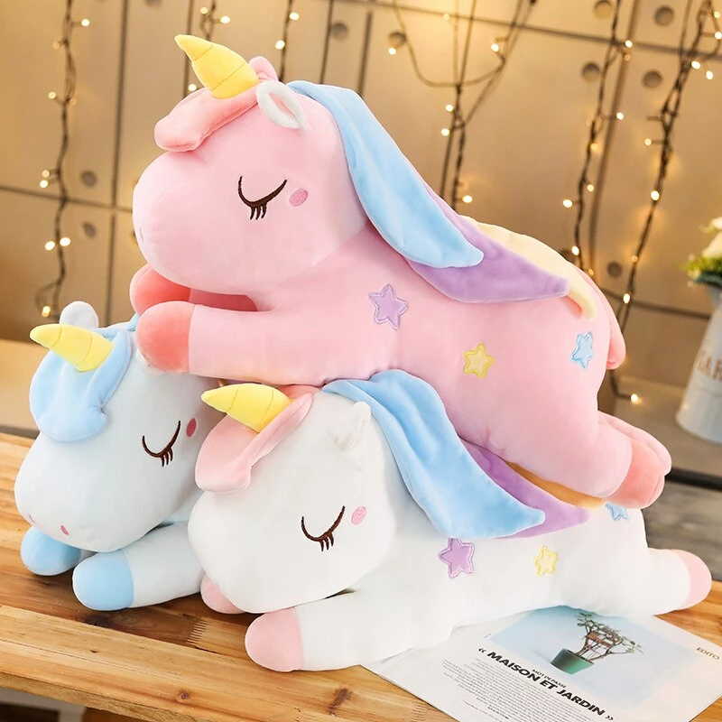Soft Toy Kawaii Pastel Pink White Blue Unicorn Plushies | NEW 8 Soft Toy Kawaii Pastel Pink White Blue Unicorn Plushies | NEW