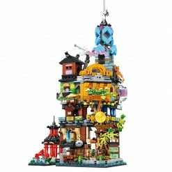 Build It Japanese City Garden Temple Nano Building Set | NEW
