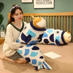 Soft Toy Japanese Kawaii Dog & Cat Fish Plushie | NEW