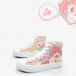Apparel Kawaii School Girl Besties Shooting Star Women's Sneakers Trainers | NEW