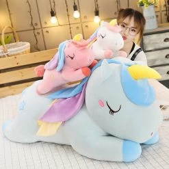 Soft Toy Kawaii Pastel Pink White Blue Unicorn Plushies | NEW