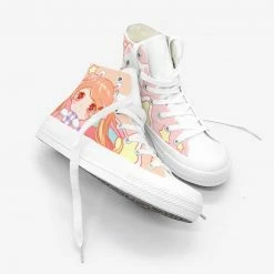 Apparel Kawaii School Girl Besties Shooting Star Women's Sneakers Trainers | NEW 14 Apparel Kawaii School Girl Besties Shooting Star Women's Sneakers Trainers | NEW