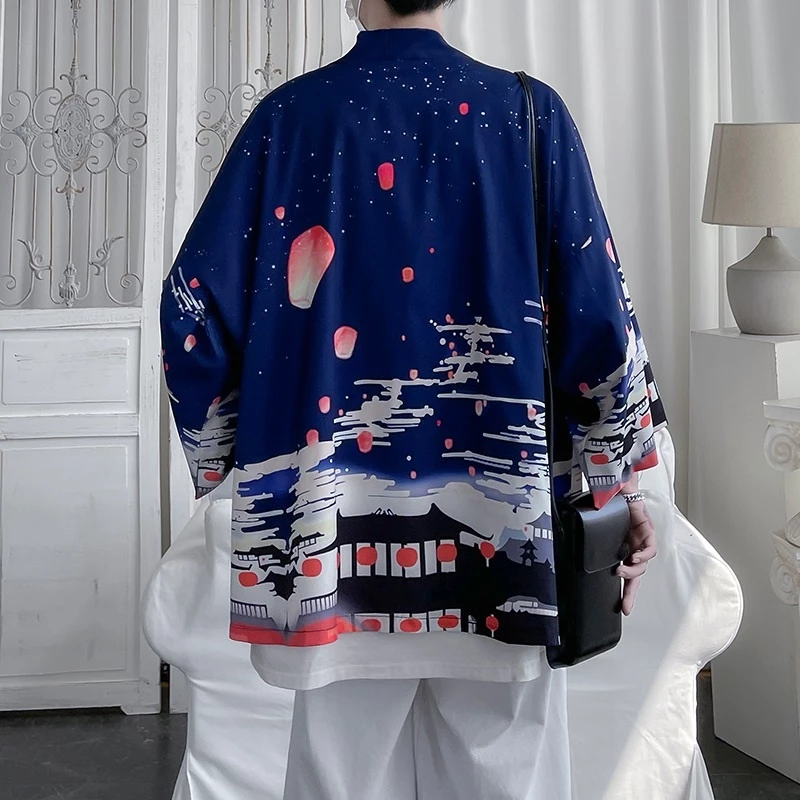 Apparel Kimono Japanese Temple Mystic Night 5 Apparel Kimono Japanese Temple Mystic Night