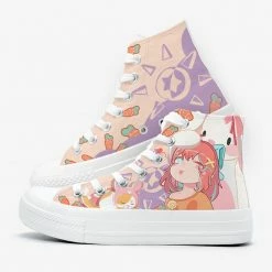 Apparel Japanese Kawaii Girl Bunny Carrots Women's Sneakers Trainers | NEW
