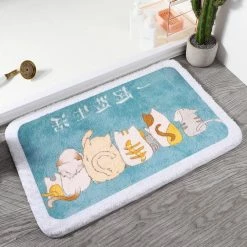 Home Decor Adorable Animals Rectangle Non-Slip Fluffy Bath Mats Collection | NEW 29 Home Decor Adorable Animals Rectangle Non-Slip Fluffy Bath Mats Collection | NEW