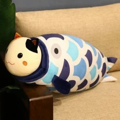 Soft Toy Japanese Kawaii Dog & Cat Fish Plushie | NEW