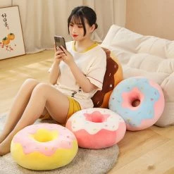 Soft Toy Soft Pastel Donut Cushion Plushies Collection | NEW