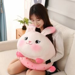 Soft Toy Lucky Strawberry Bunny Plushies | NEW