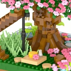 Build It Sakura Cherry Blossom Tree House Nano Building Set | NEW 12 Build It Sakura Cherry Blossom Tree House Nano Building Set | NEW