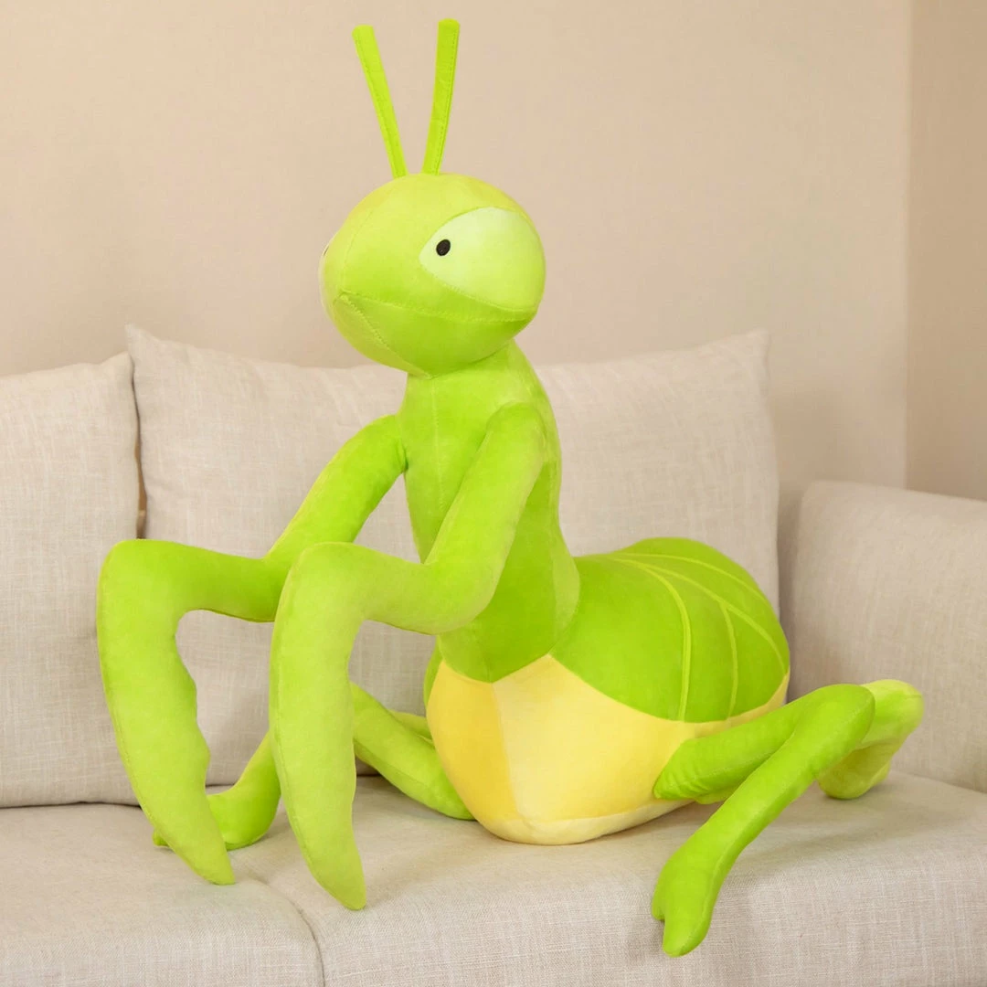 Soft Toy Kawaii Green Praying Mantis Plushie | NEW 11 Soft Toy Kawaii Green Praying Mantis Plushie | NEW