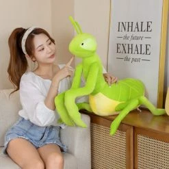 Soft Toy Kawaii Green Praying Mantis Plushie | NEW 19 Soft Toy Kawaii Green Praying Mantis Plushie | NEW