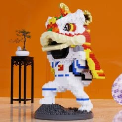 Build It Lion & Dragon Dance Astronaut Nano Building Blocks | NEW