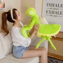 Soft Toy Kawaii Green Praying Mantis Plushie | NEW