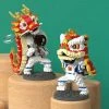 Build It Lion & Dragon Dance Astronaut Nano Building Blocks | NEW 2 Build It Lion & Dragon Dance Astronaut Nano Building Blocks | NEW