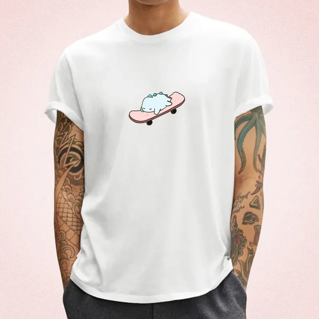Apparel Kawaii Tato Sleep Skateboarding Unisex Tee | NEW 3 Apparel Kawaii Tato Sleep Skateboarding Unisex Tee | NEW