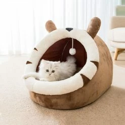 Home Decor 10 Styles Of Kawaii Cute Cozy Cat And Dog Beds | Large Entry