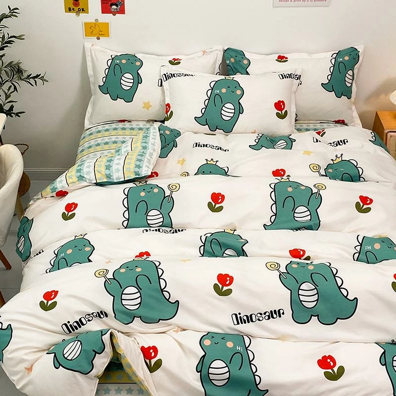 Home Decor Kawaii Chonky Dinosaur Bedding Set Home & Pets 5 Home Decor Kawaii Chonky Dinosaur Bedding Set Home & Pets