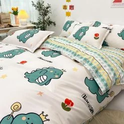 Home Decor Kawaii Chonky Dinosaur Bedding Set Home & Pets 16 Home Decor Kawaii Chonky Dinosaur Bedding Set Home & Pets