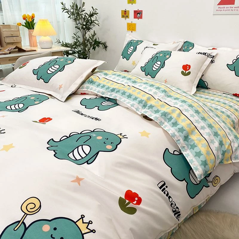 Home Decor Kawaii Chonky Dinosaur Bedding Set Home & Pets 9 Home Decor Kawaii Chonky Dinosaur Bedding Set Home & Pets