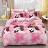 Home Decor Cute Romantic Couple Bedding Set