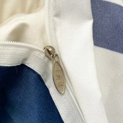 Home Decor Home & Pets Navy White Striped Bear Peach Bedding Set