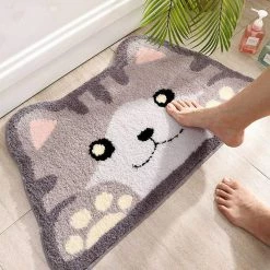 Home Decor Adorable Animals Non-Slip Bath Mats