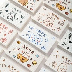 Accessories Adorable Animals Stickers Box Set Stationery