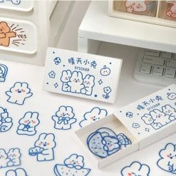 Accessories Adorable Animals Stickers Box Set Stationery 37 Accessories Adorable Animals Stickers Box Set Stationery