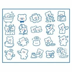 Accessories Adorable Animals Stickers Box Set Stationery 29 Accessories Adorable Animals Stickers Box Set Stationery