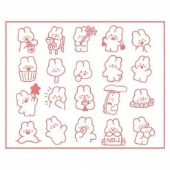 Accessories Adorable Animals Stickers Box Set Stationery 27 Accessories Adorable Animals Stickers Box Set Stationery