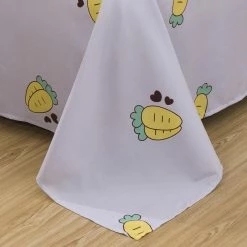 Home Decor Adorable Bunny And Carrot Print Bedding Set Home & Pets