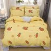 Home Decor Adorable Bunny And Carrot Print Bedding Set Home & Pets