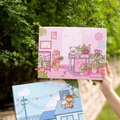 Accessories Adorable Bunny & Friends Travelling Journal Set 23 Accessories Adorable Bunny & Friends Travelling Journal Set