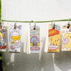 Accessories Adorable Bunny & Friends Travelling Journal Set 26 Accessories Adorable Bunny & Friends Travelling Journal Set