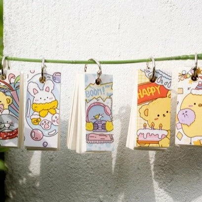 Accessories Adorable Bunny & Friends Travelling Journal Set 11 Accessories Adorable Bunny & Friends Travelling Journal Set