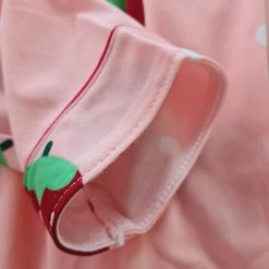 Apparel Adorable Kawaii Strawberry Pajamas Set