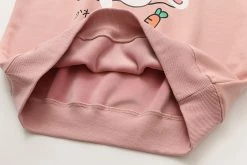 Apparel Adorable Smiley Japanese Bunny Sweatshirt 40 Apparel Adorable Smiley Japanese Bunny Sweatshirt