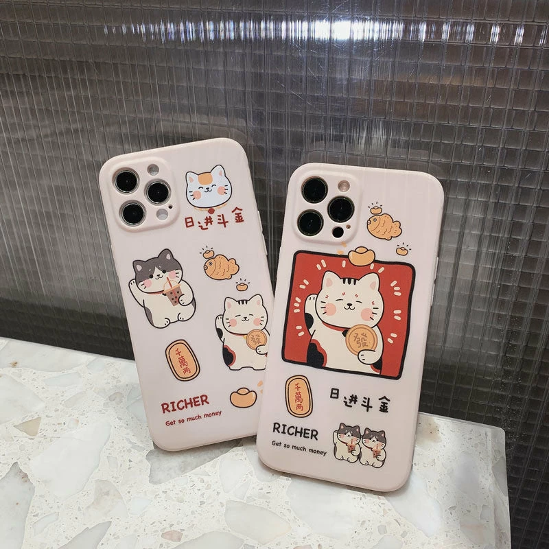 Accessories Adorably Lucky Cat IPhone Case 4 Accessories Adorably Lucky Cat IPhone Case