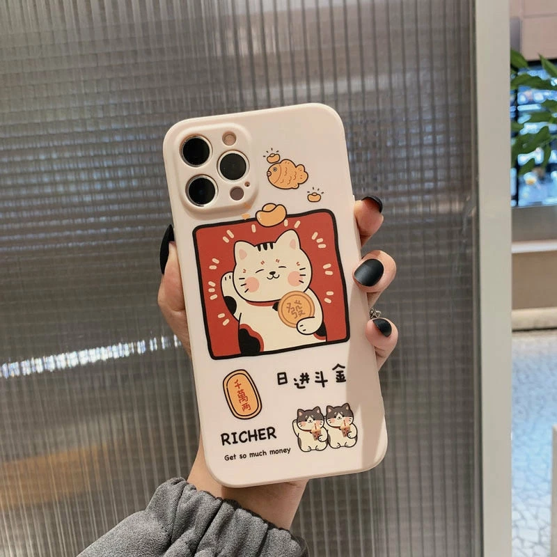 Accessories Adorably Lucky Cat IPhone Case 5 Accessories Adorably Lucky Cat IPhone Case