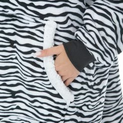 Apparel Animal Kingdom Zebra Leopard Tiger Oversized Thick Blanket Hoodie 17 Apparel Animal Kingdom Zebra Leopard Tiger Oversized Thick Blanket Hoodie