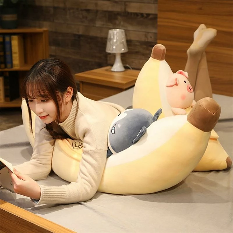 Soft Toy Animals Hiding In Banana Plushies 20 Soft Toy Animals Hiding In Banana Plushies