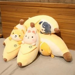 Soft Toy Animals Hiding In Banana Plushies 33 Soft Toy Animals Hiding In Banana Plushies