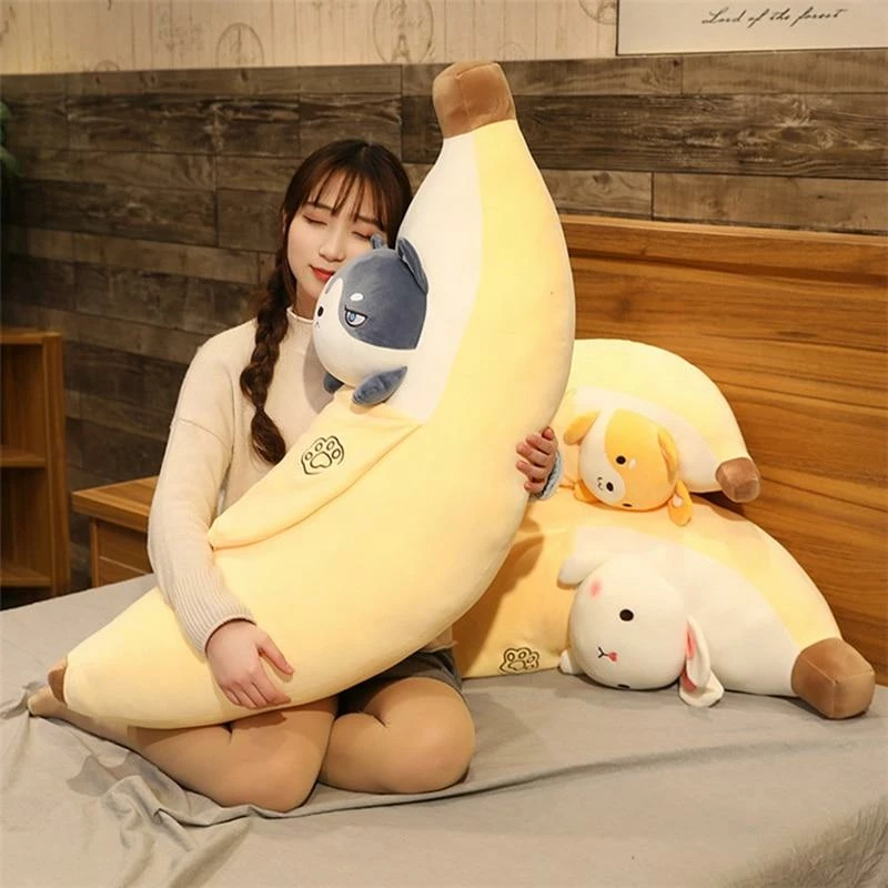 Soft Toy Animals Hiding In Banana Plushies 14 Soft Toy Animals Hiding In Banana Plushies